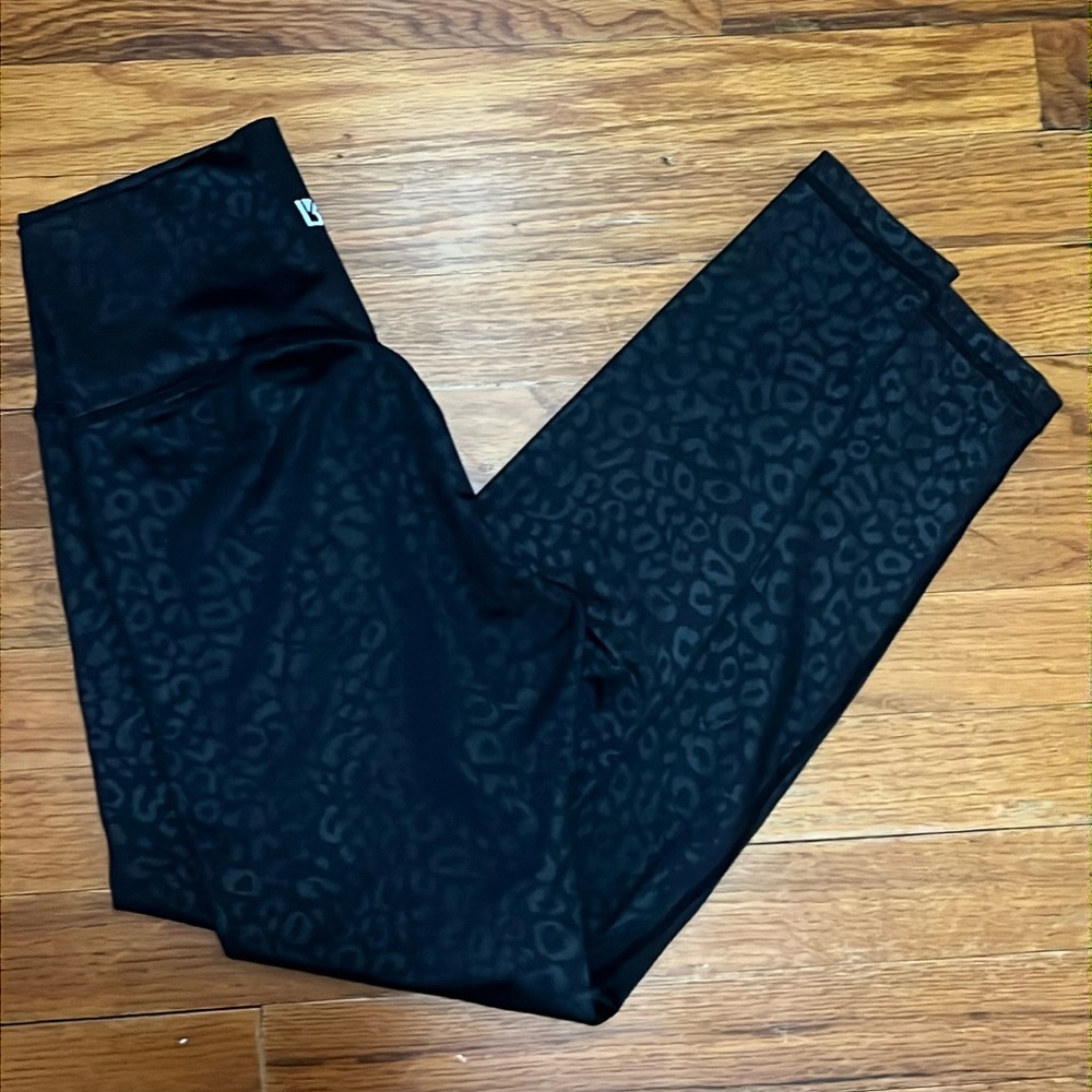 BuffBunny Black Leopard Leggings